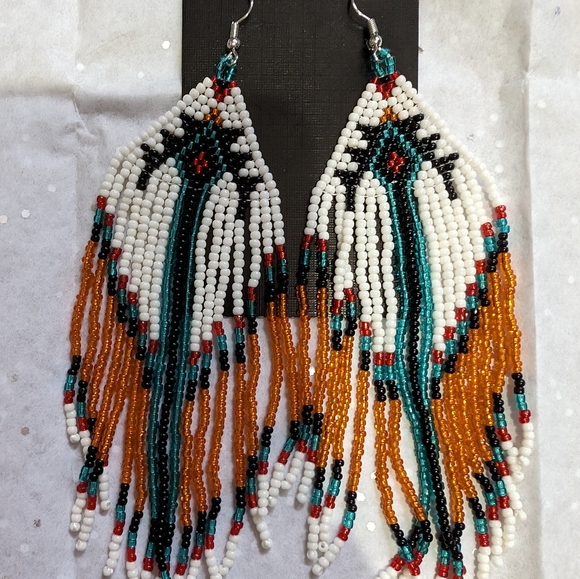 NWOT Native American Inspired earrings - Picture 2 of 4